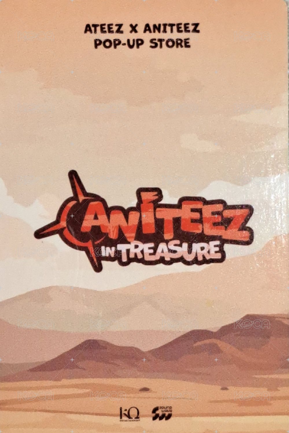 ANITEEZ IN TREASURE sw 滿額卡 10萬滿額 背面