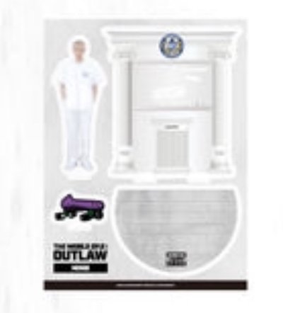 旼琦 OUTLAW 立牌 OFFICIAL MD