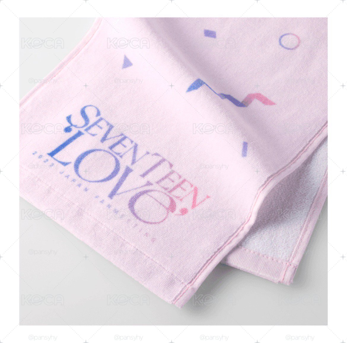 💎23 fan meeting Love 毛巾 (圓、全體)