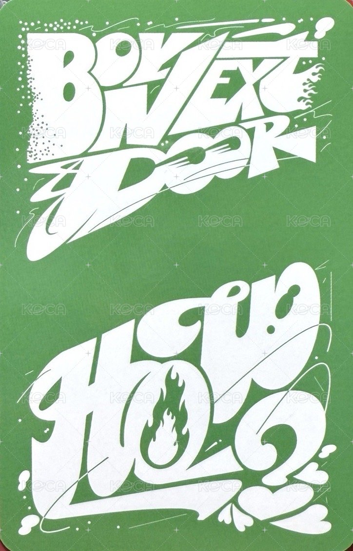 HOW? wvs 周邊卡 線下快閃立牌 背面