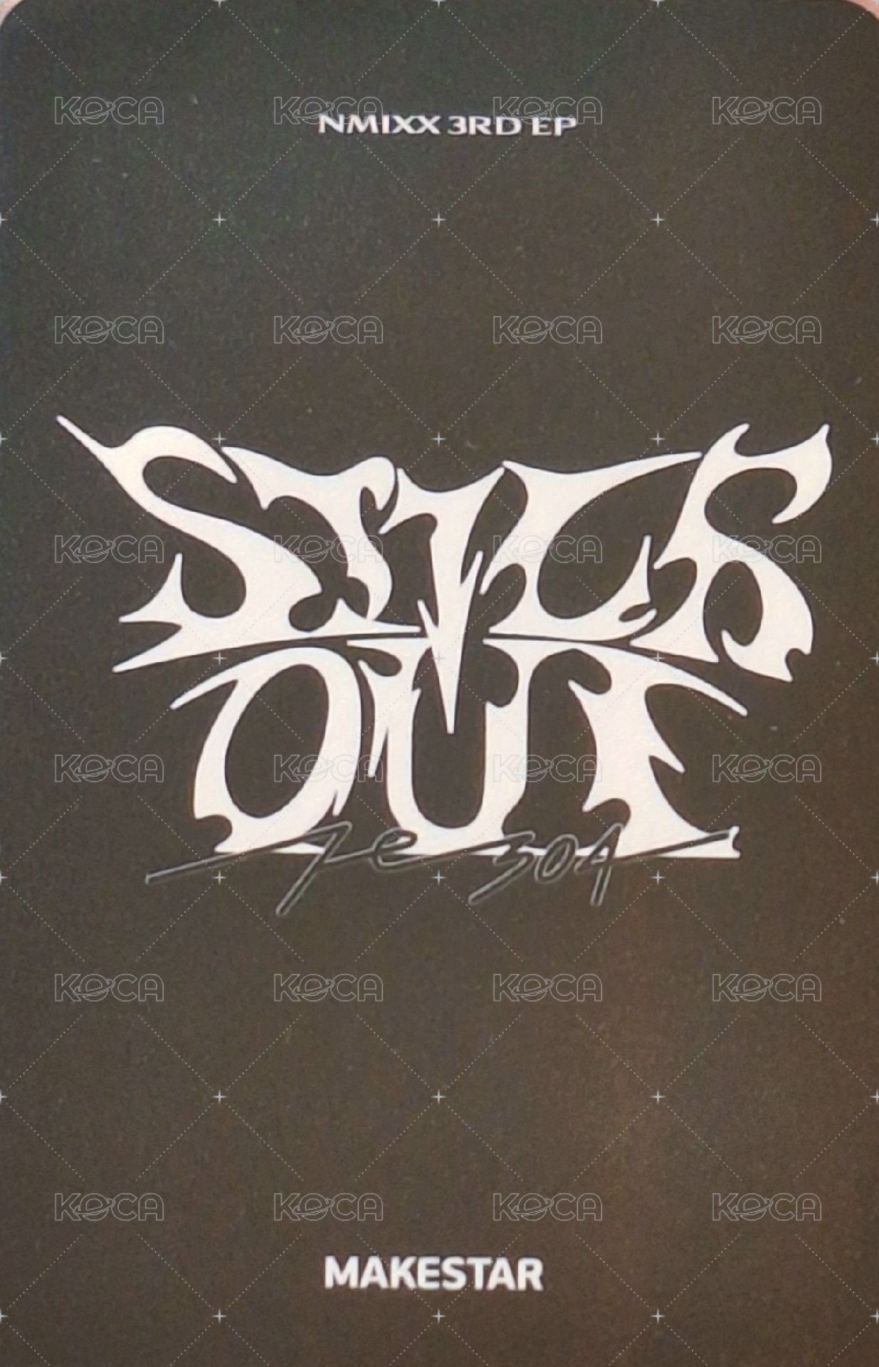 STICK OUT ms 幸運卡 滿額 背面