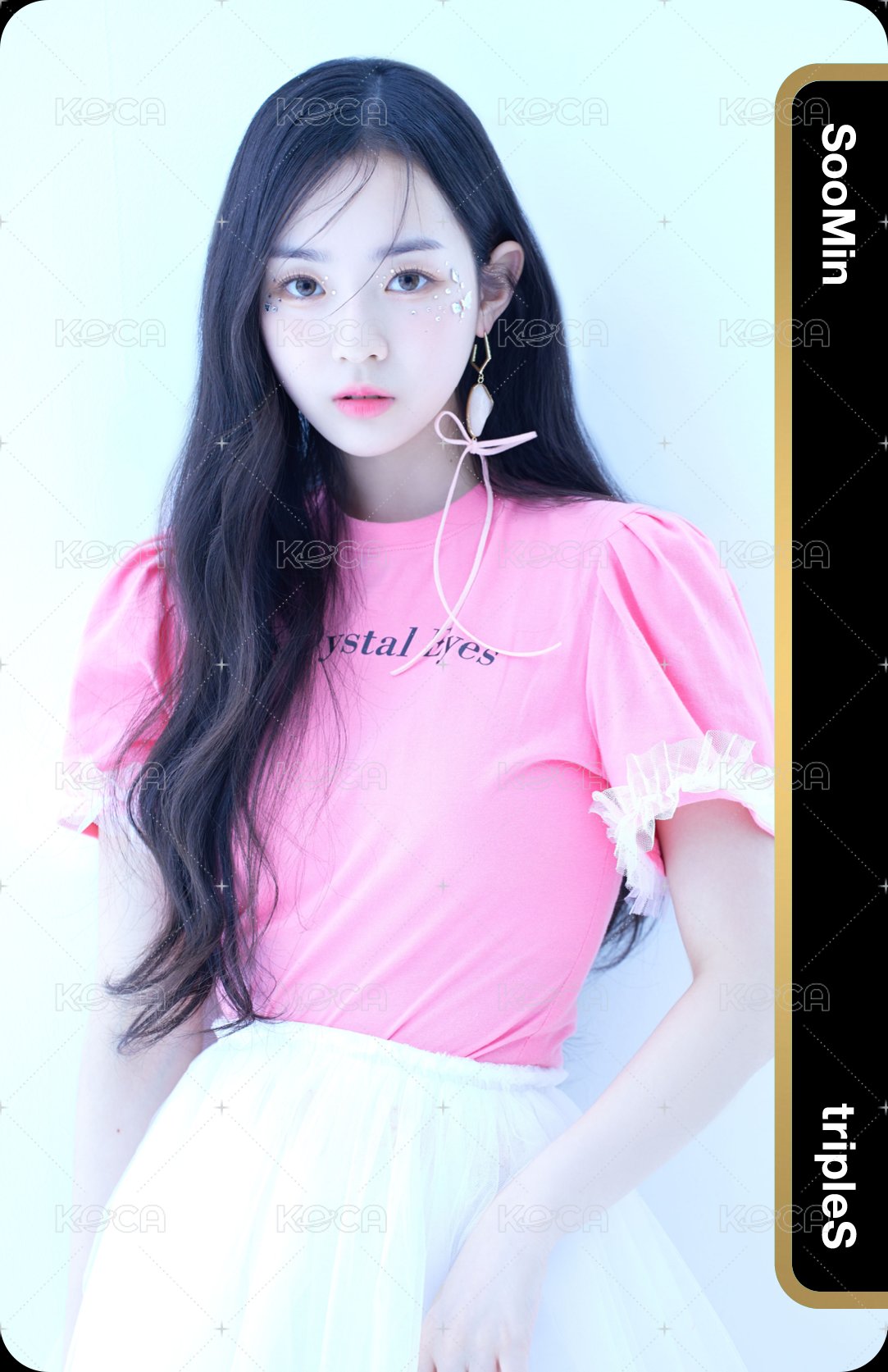 +(KR)ystal Eyes <AESTHETIC> 專輯卡 oma 正面