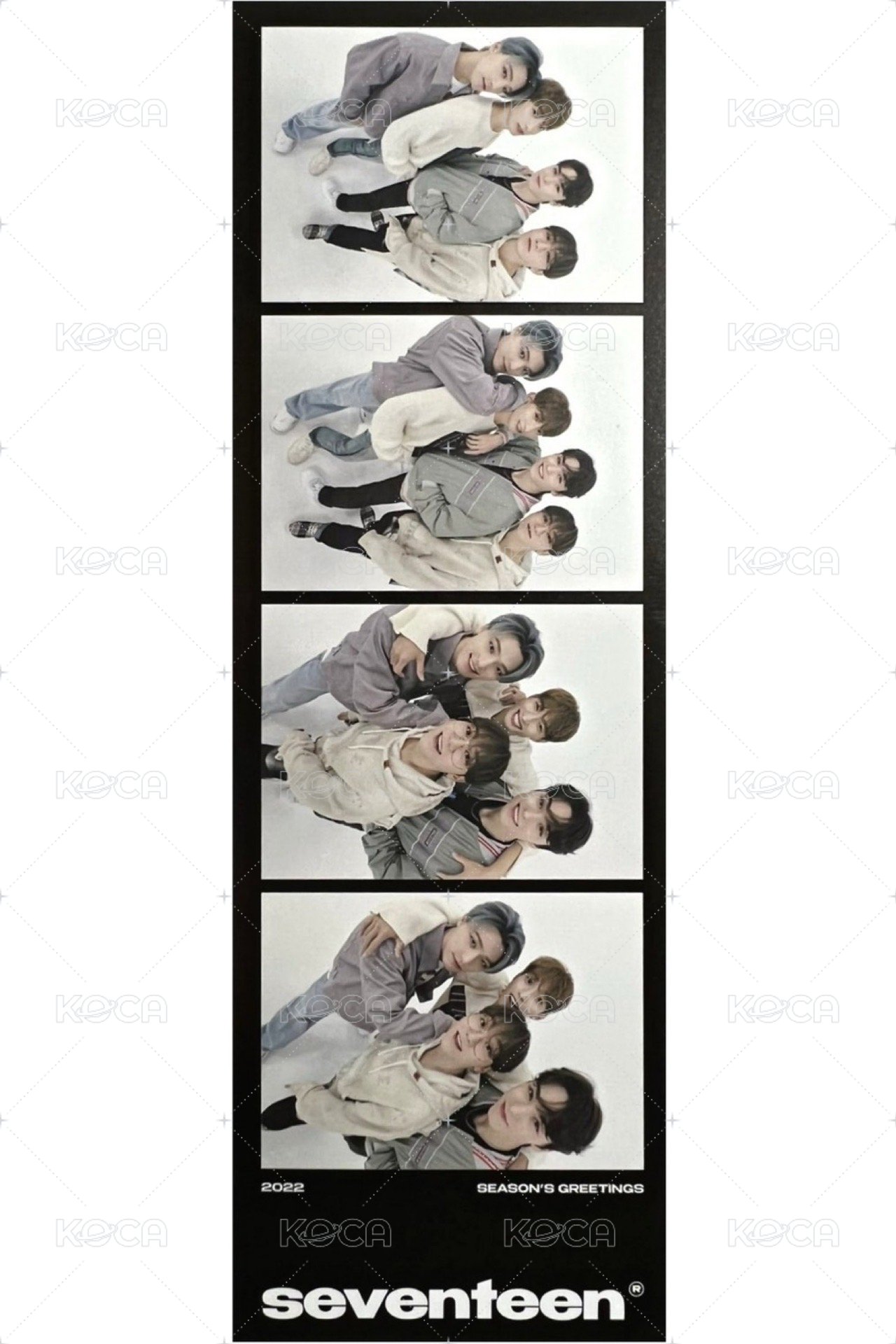 2022 SEASON’S GREETINGS 人生四格卡  正面