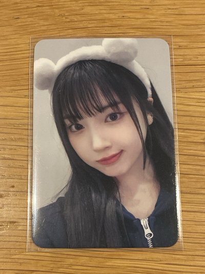 NMIXX Jiwoo sw特典卡 自嘲熊友