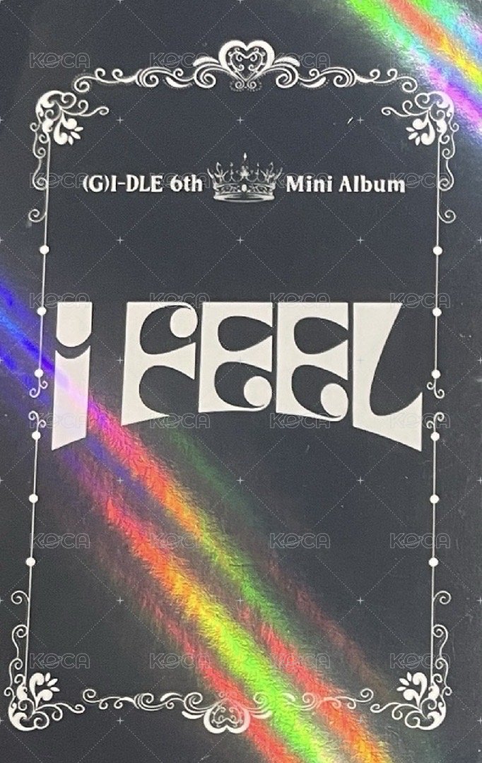 I feel kms 6.0 特典卡 -刷 背面