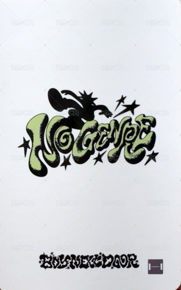 No Genre k4 2.0 幸運卡  背面