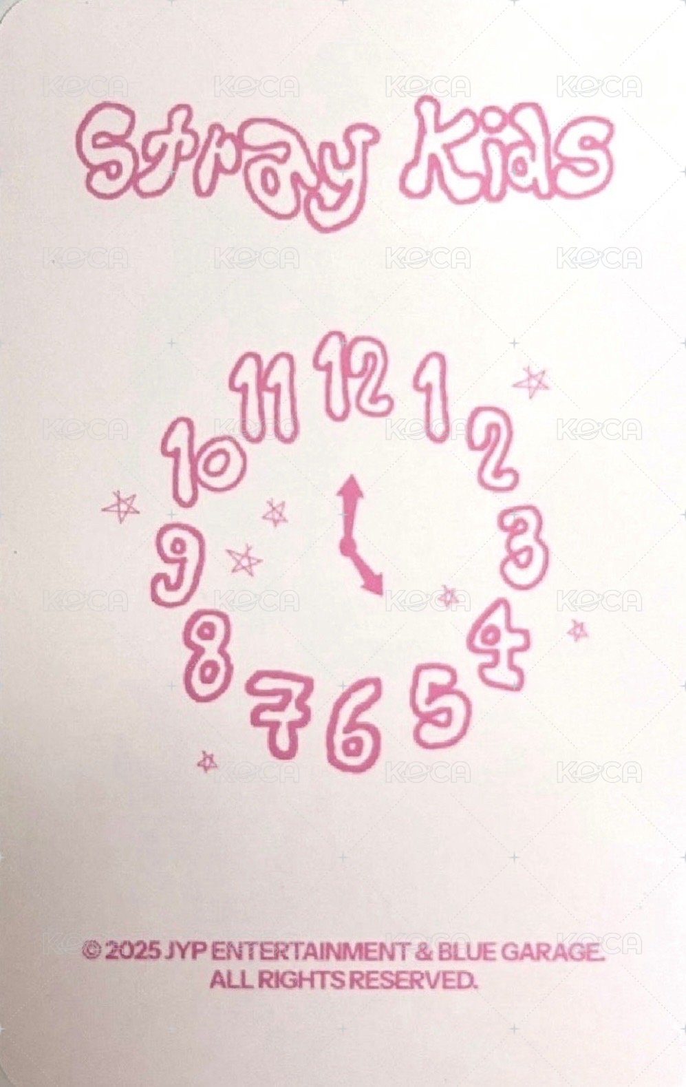 5th FM 周邊卡 膠帶B版 背面