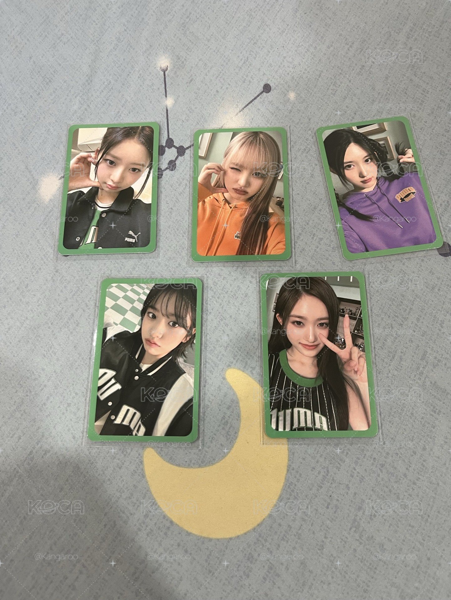 IVE PUMA代言卡