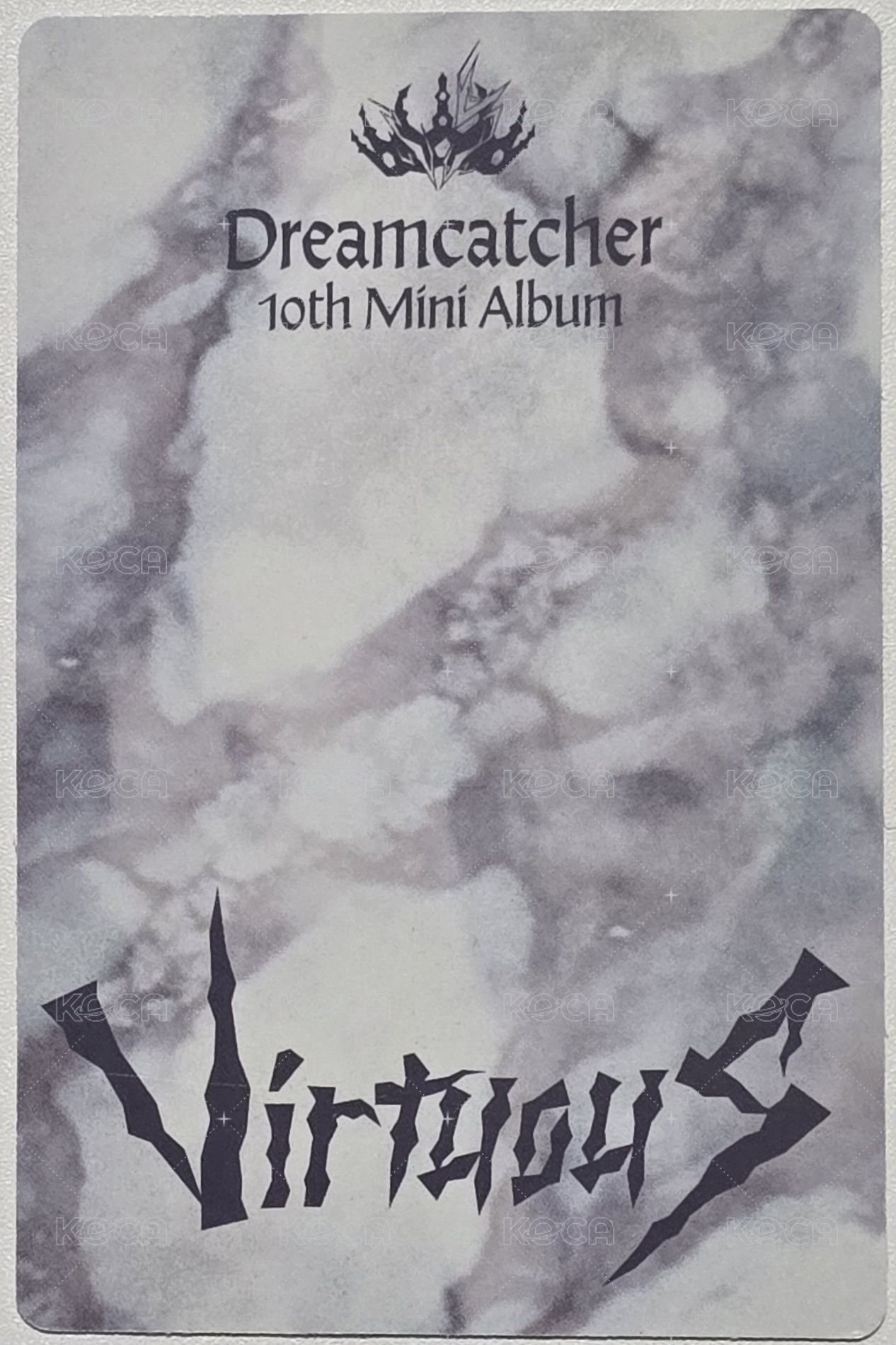 迷你十輯 專輯卡 （POCA專卡） 背面