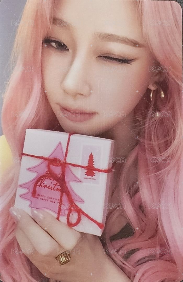 24聖誕 隨機卡 吉 正面