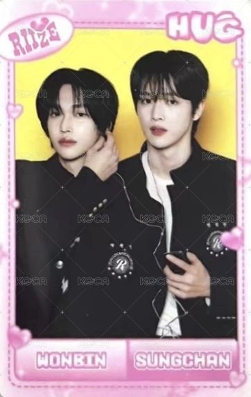 Hug 隨機卡  正面