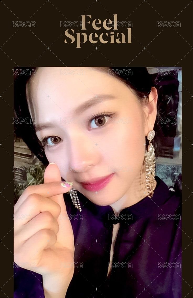 Feel Special 專輯卡  正面