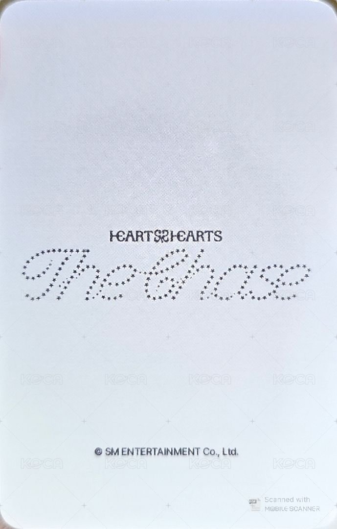 單一 dmm 幸運卡  背面