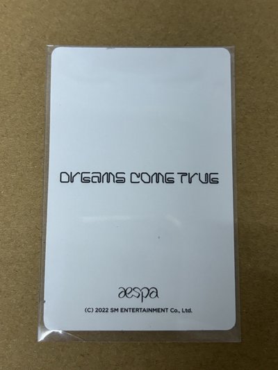 aespa Giselle 吉吉 DCT 周邊卡 卡貼吉