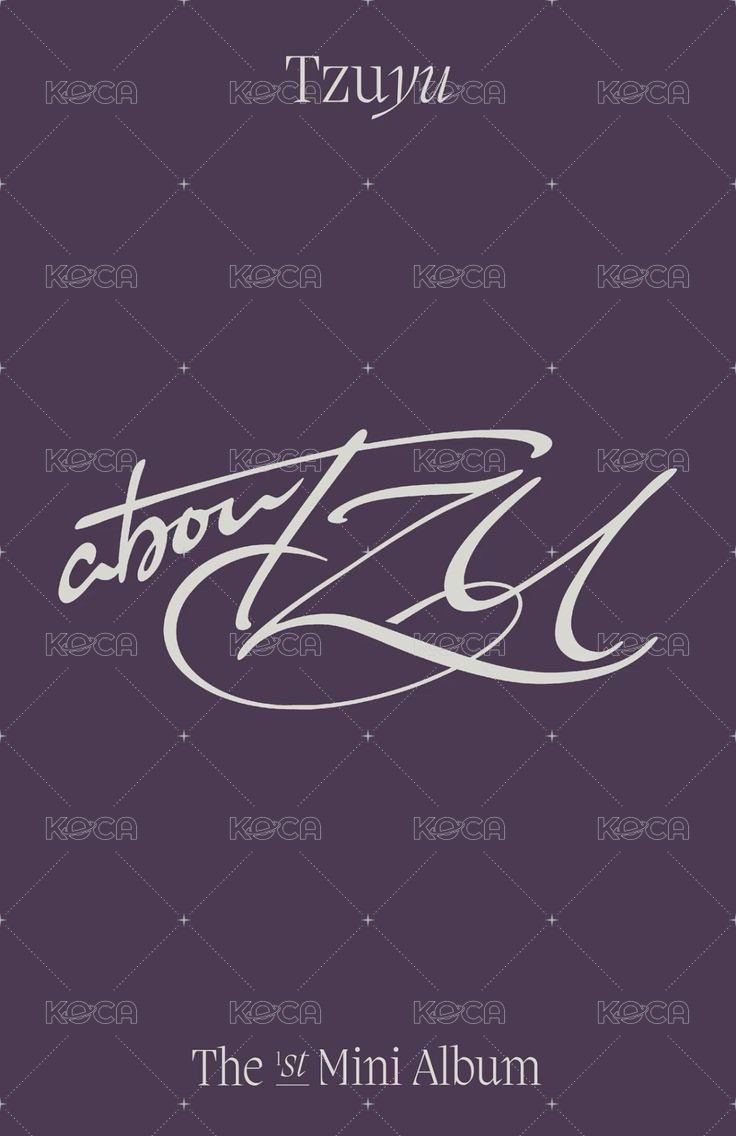 aboutTzu  mp Digipack 特典卡  背面