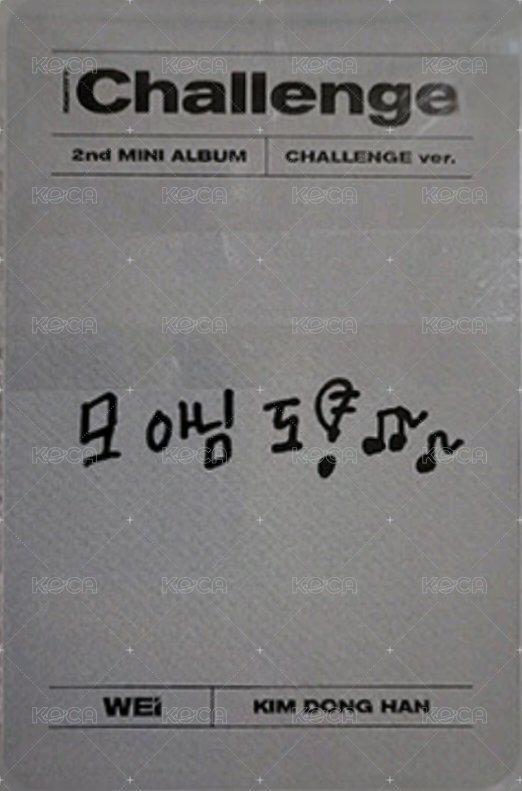 迷你二輯 專輯卡  背面