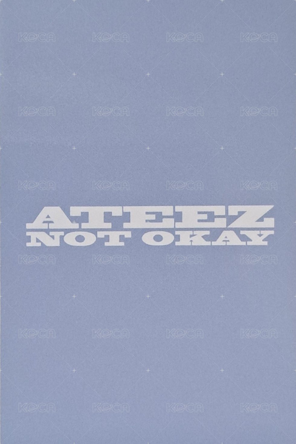 Not Okay 塔店 特典卡  背面