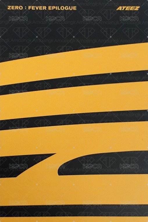 FEVER Epilogue 專輯卡 Z ver. 1 背面