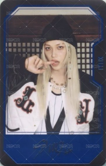 合(HOP) 專輯卡 Hiptape ver. 正面