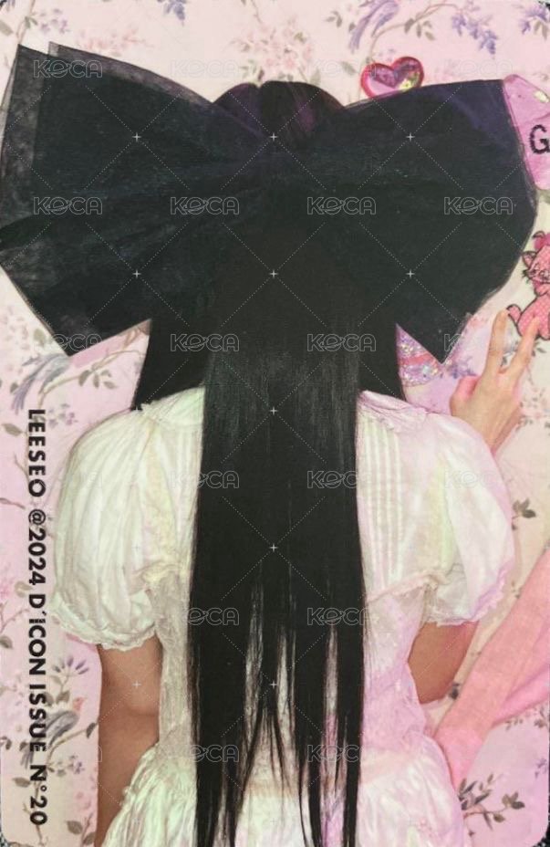 DICON 雜誌卡 B ver. 背面