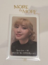 m&m白框留言專卡 微熱（有廠損）