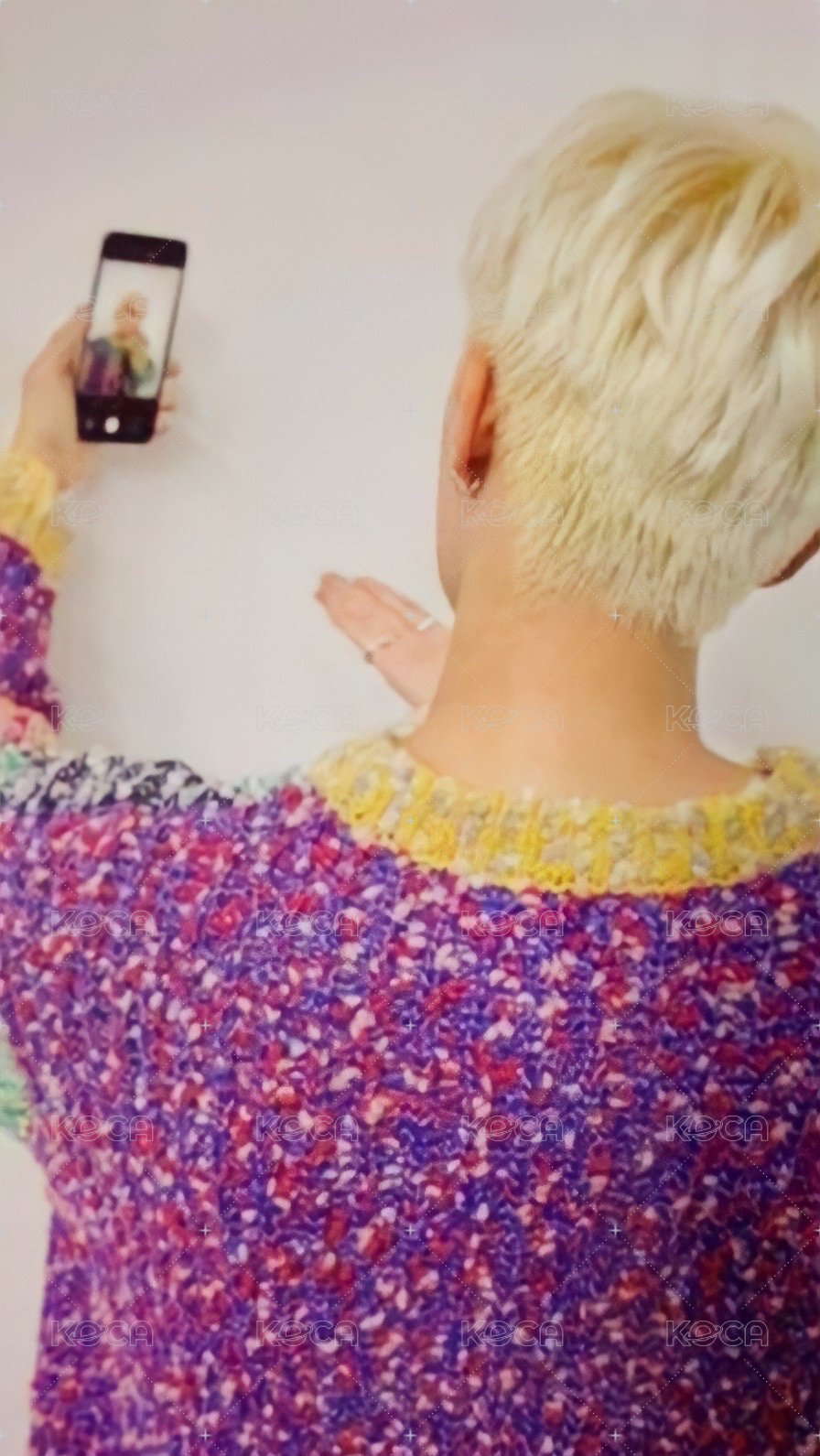 ARMY 會員禮卡 JPFC Mobile 飛吻錫 背面