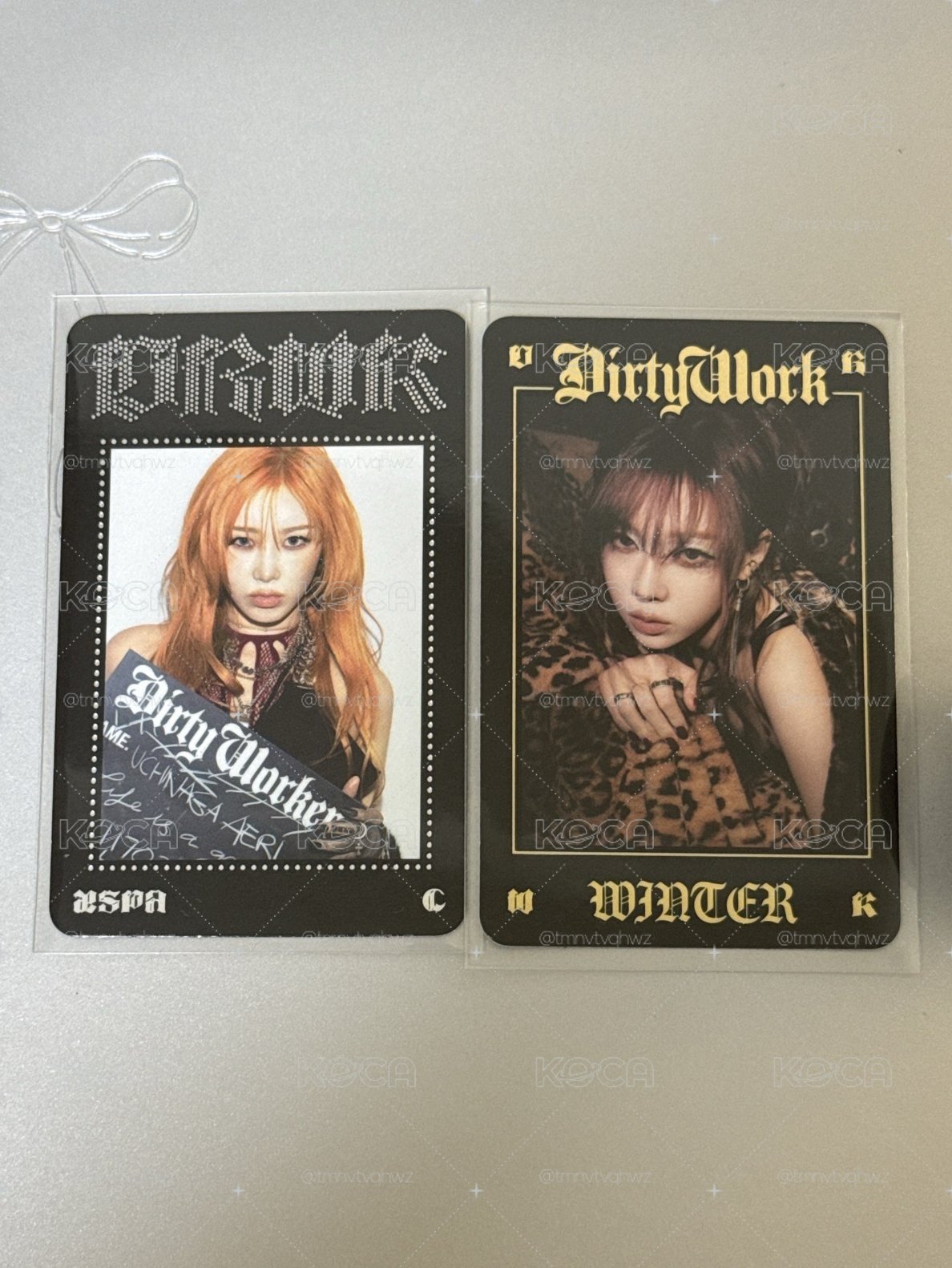 Dirty work 隨機卡 官拍冬 官拍吉
