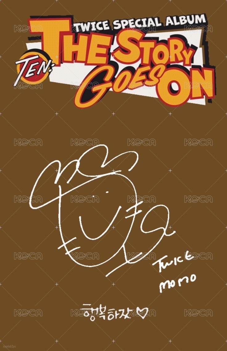 十週年特別專 專輯卡 Cast ver. 背面