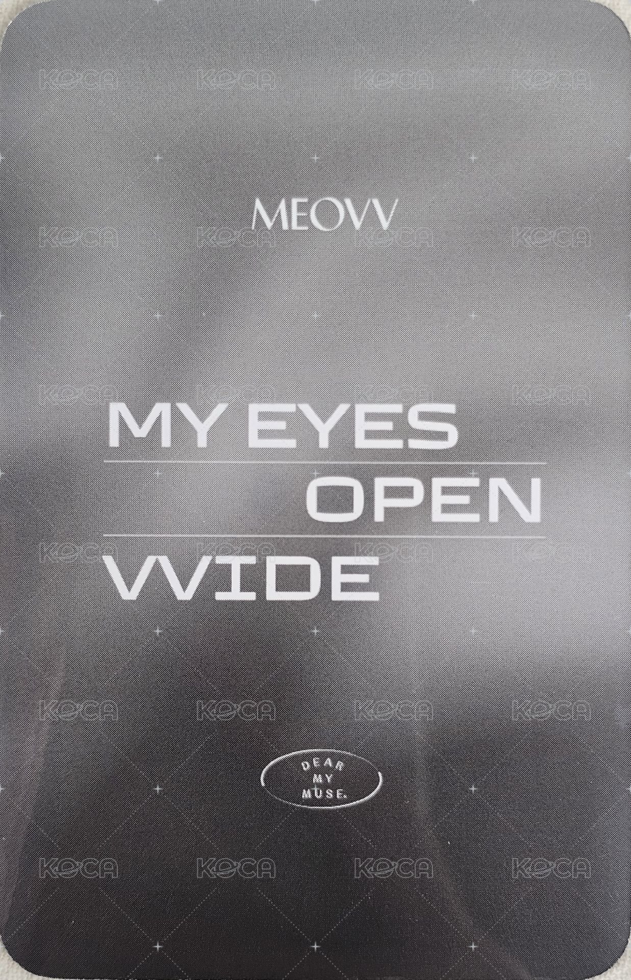 mini 1 dmm 簽售卡  背面