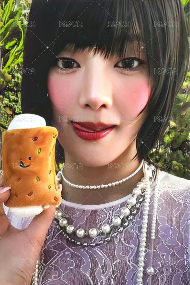 HER 打歌卡 蔥油餅妮 正面