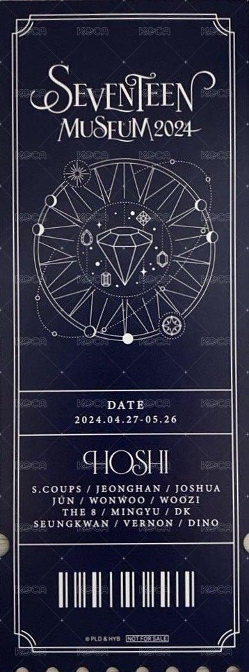 24‘博物館 入場卡 / 場限卡 2nd Block  背面