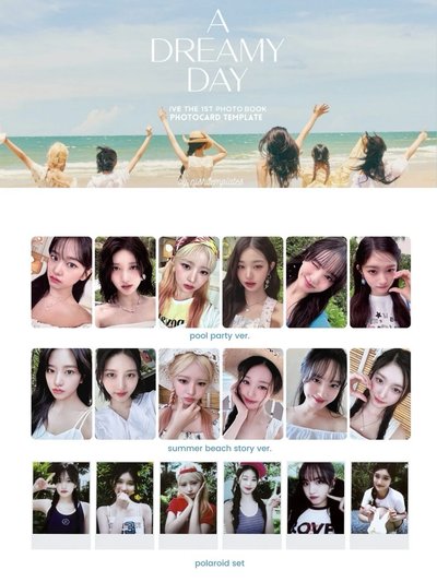 IVE｜員 安 怜 秋 栗 瑞 ｜夏日寫真