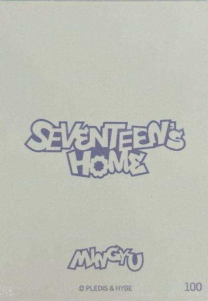 24‘HOME 隨機卡  背面