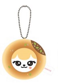 MINIVE SCHOOL 鑰匙圈吊飾 釜山限定 糖餅Liz