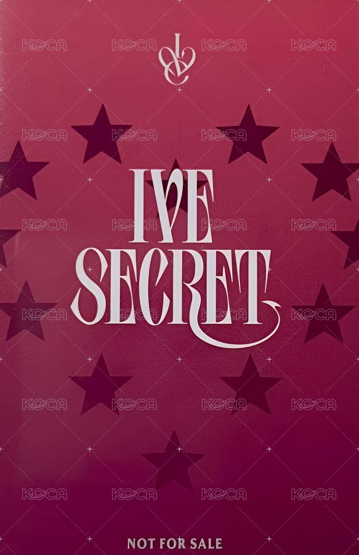 IVE SECRET 入場卡 / 場限卡 0923 東京場限 背面