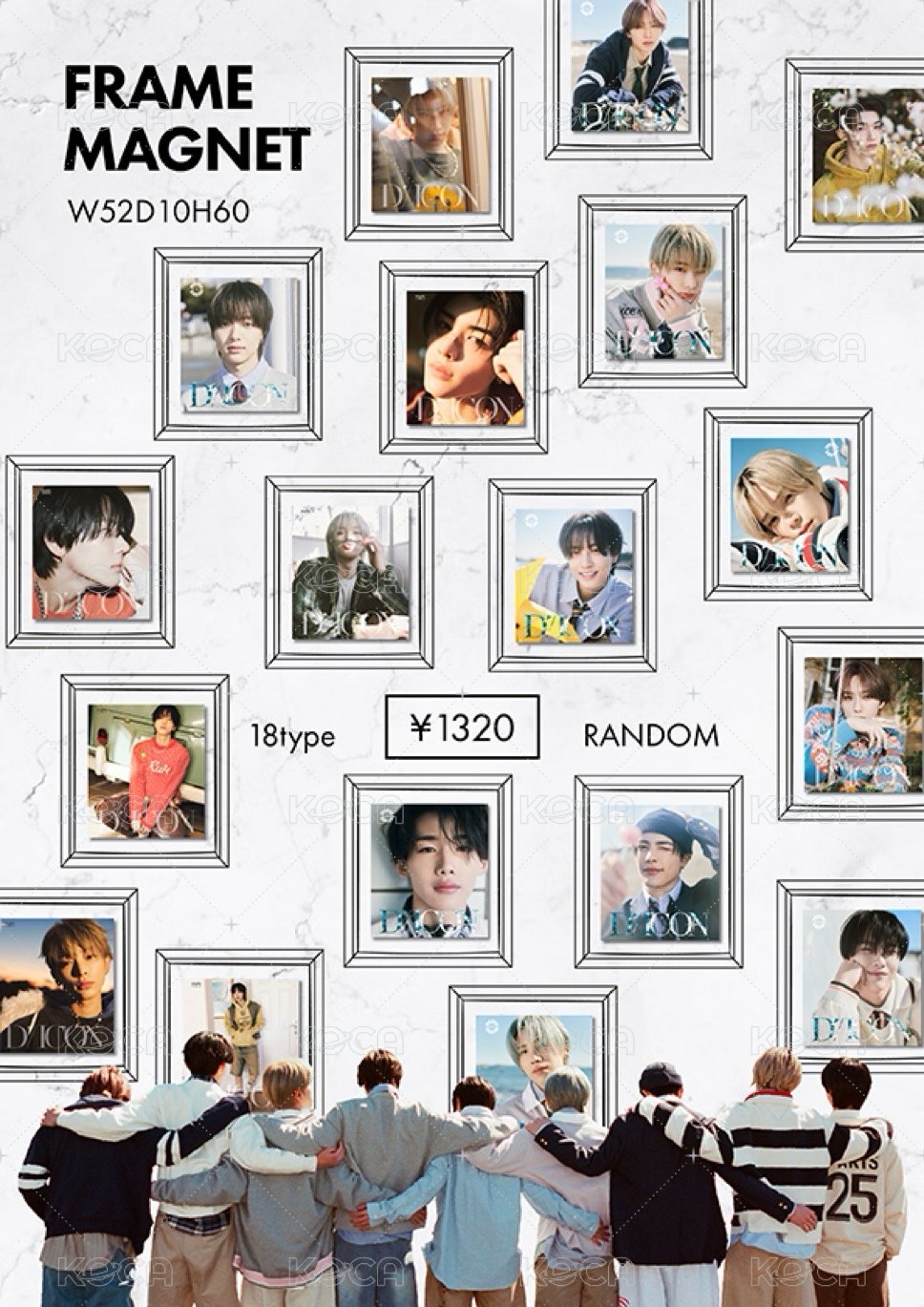 B版相片框磁鐵 D’PARTMENT