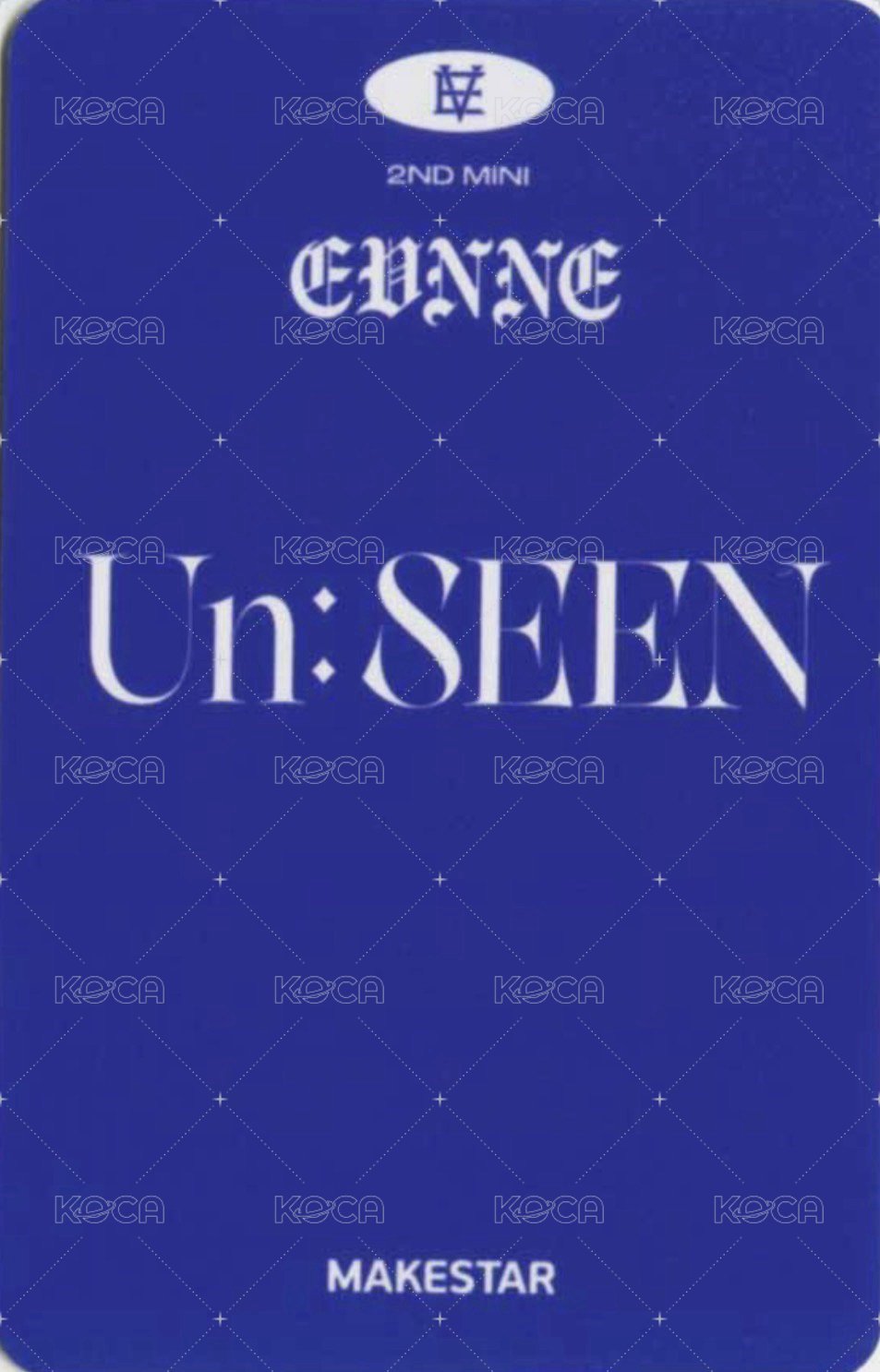 Un: SEEN ms SC 特典卡  背面