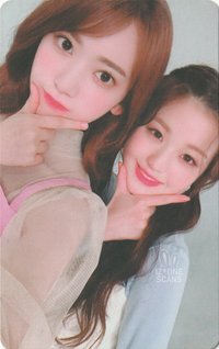 COLOR*IZ 專輯卡 雙人卡 員櫻