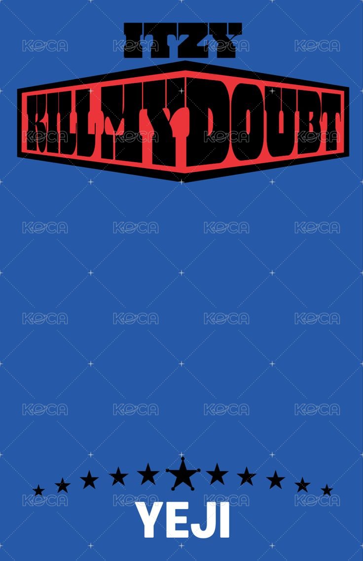 KILL MY DOUBT 專輯卡 普版 背面