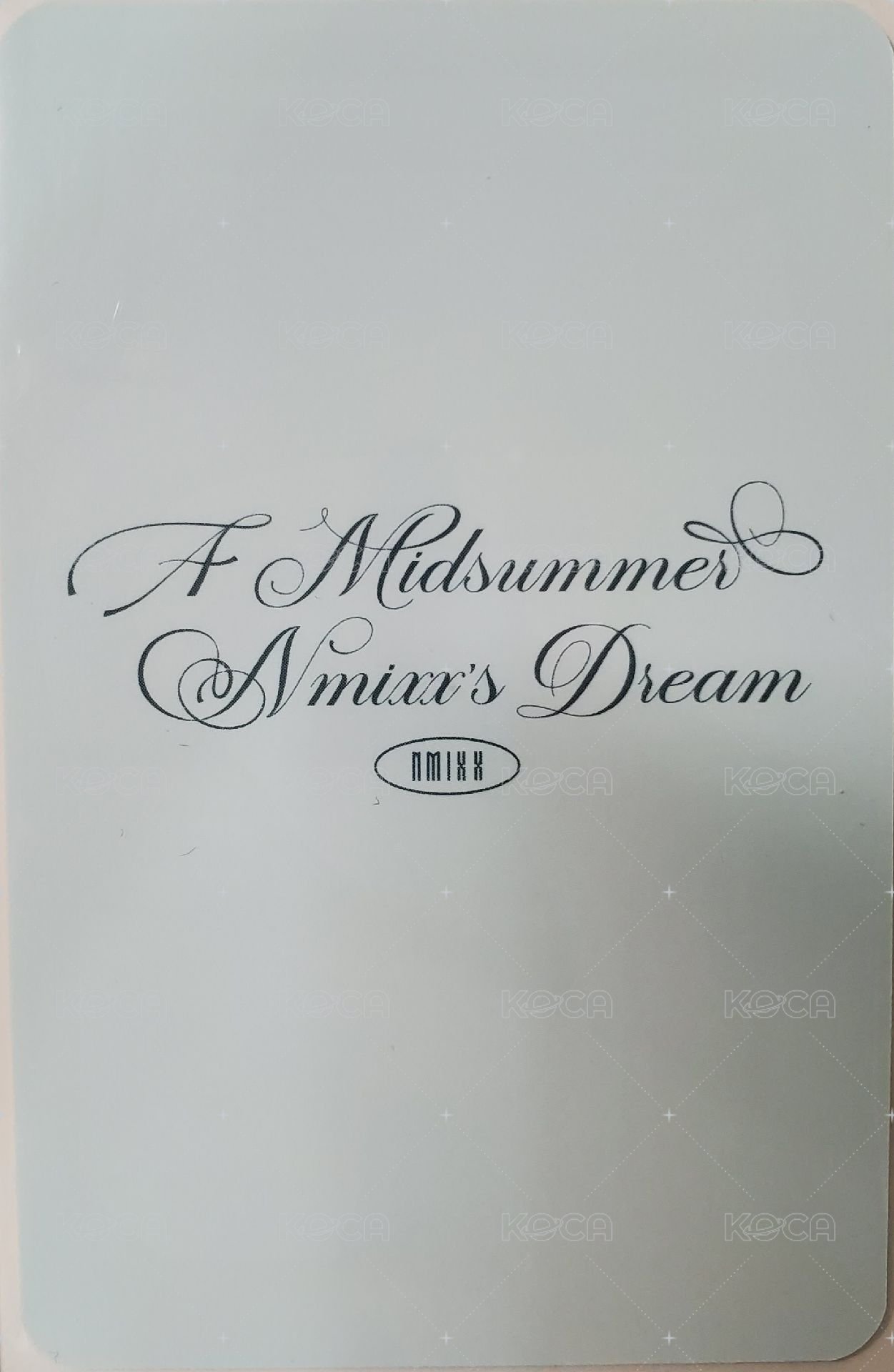 仲夏夜 wm 周邊卡 貼紙卡 背面