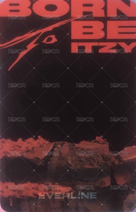 BORN TO BE el 1.0 幸運卡  背面