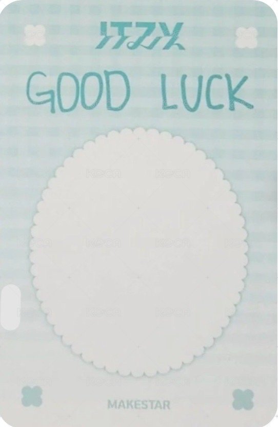 GOLD ms 上海 簽售卡 許願 背面