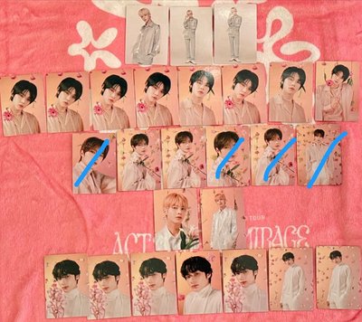 TOMORROW X TOGETHER ACT：SWEET MIRAGE IN JAPAN 日巡小卡