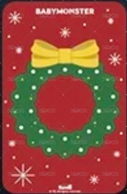 DRIP yg線下 幸運卡 聖誕2.0 ver.B 背面