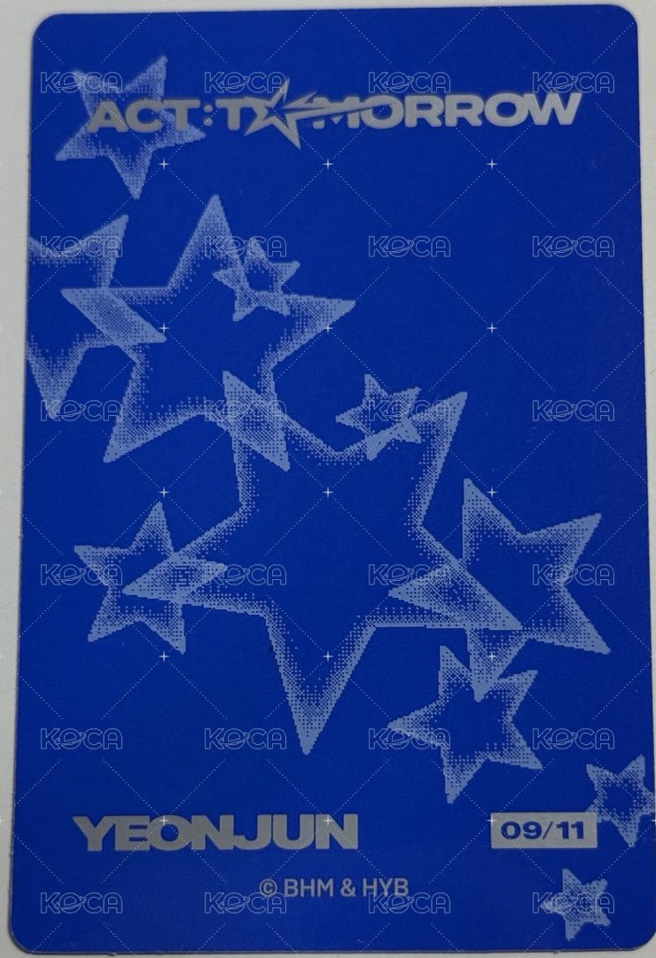 25’巡迴 隨機卡  背面