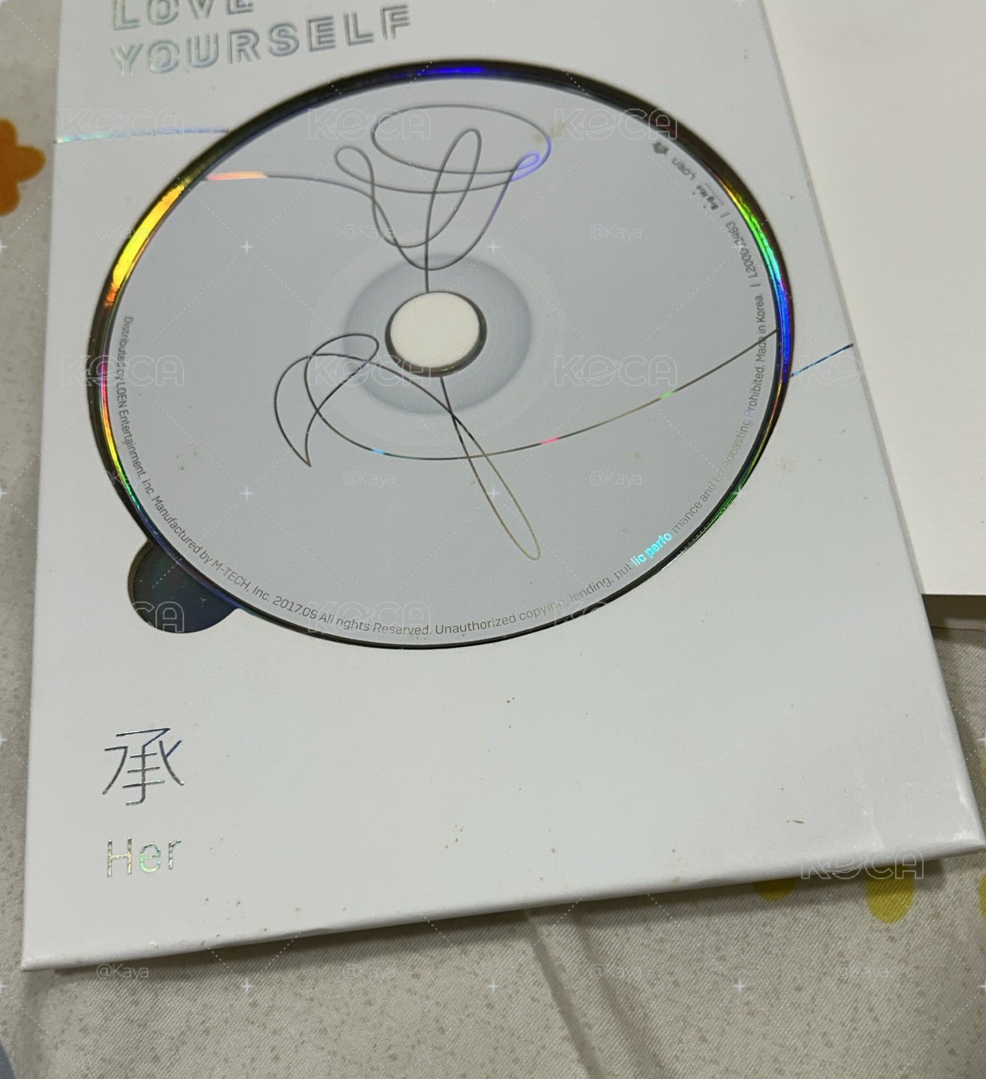 LOVE YOURSELF I 'Her' - “L” ver.
