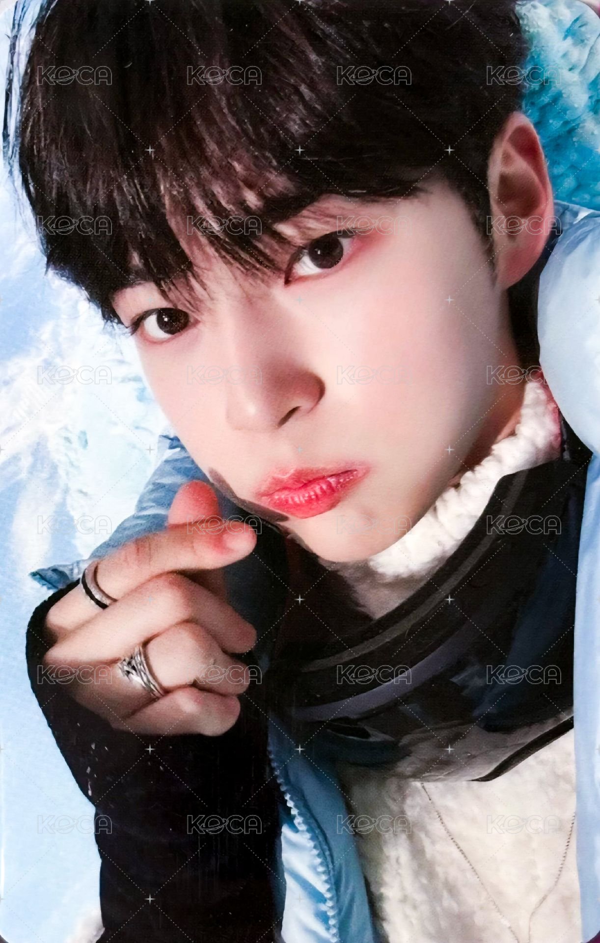 迷二 km蝦皮 簽售卡  正面