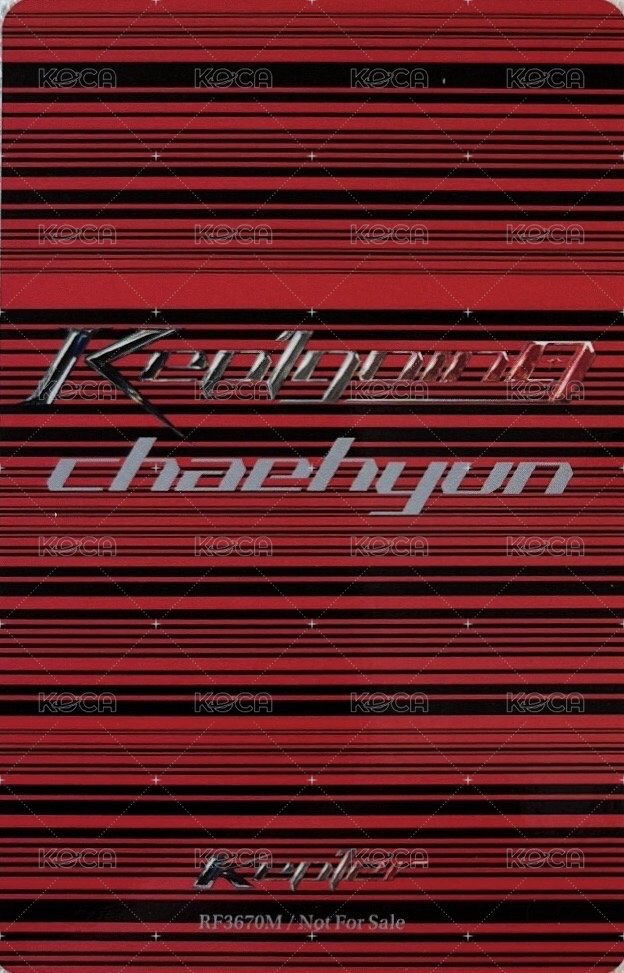 JP正規一 專輯卡 單封 背面