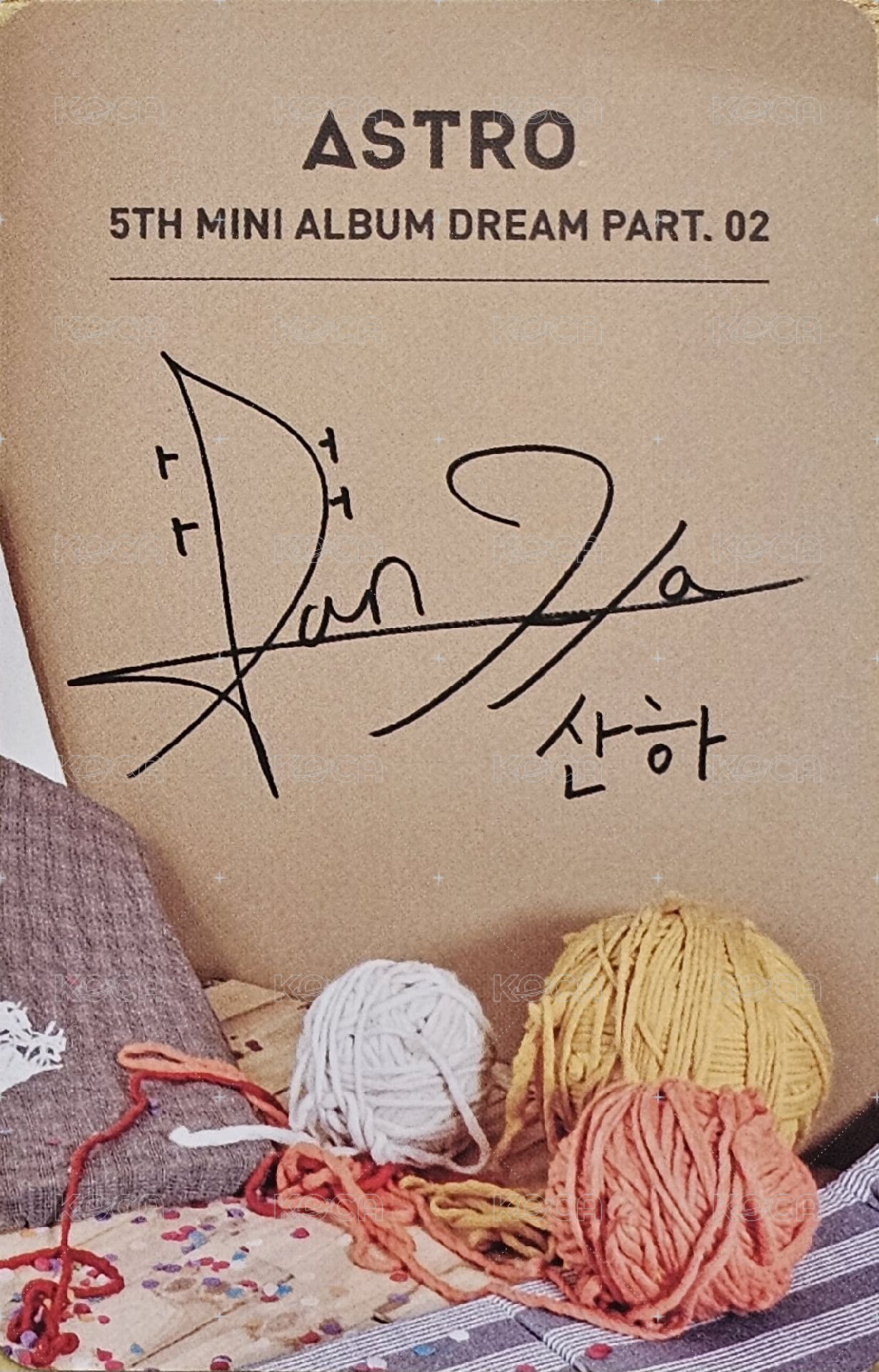 夢二 專輯卡 With ver. 背面