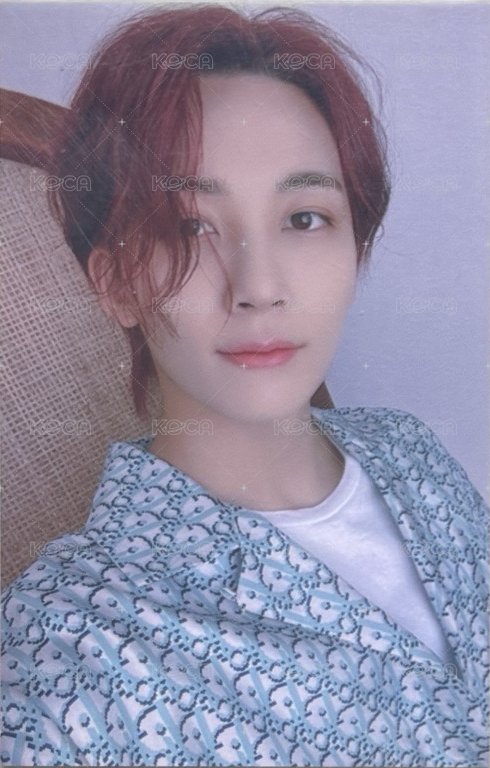 MINI8 interpark 簽售卡  正面